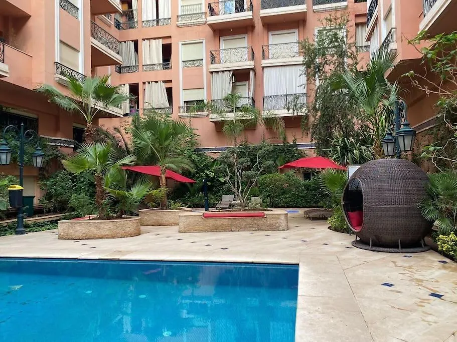 Apartment Beau Duplex Fonctionnel Residence Avec Piscine Marrakesh Morocco
